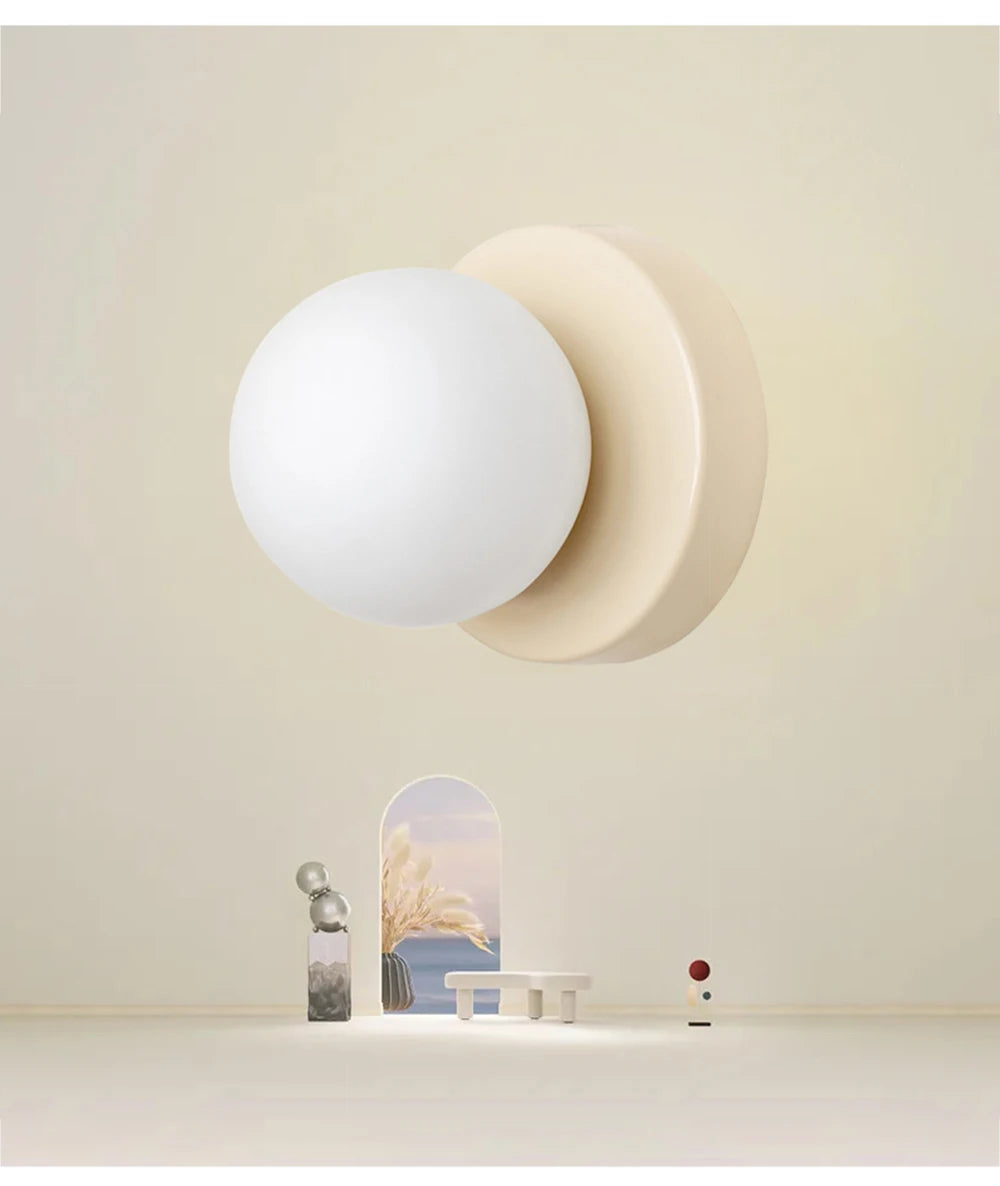 Minimalist Orb Sconce