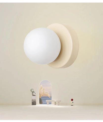 Minimalist Orb Sconce