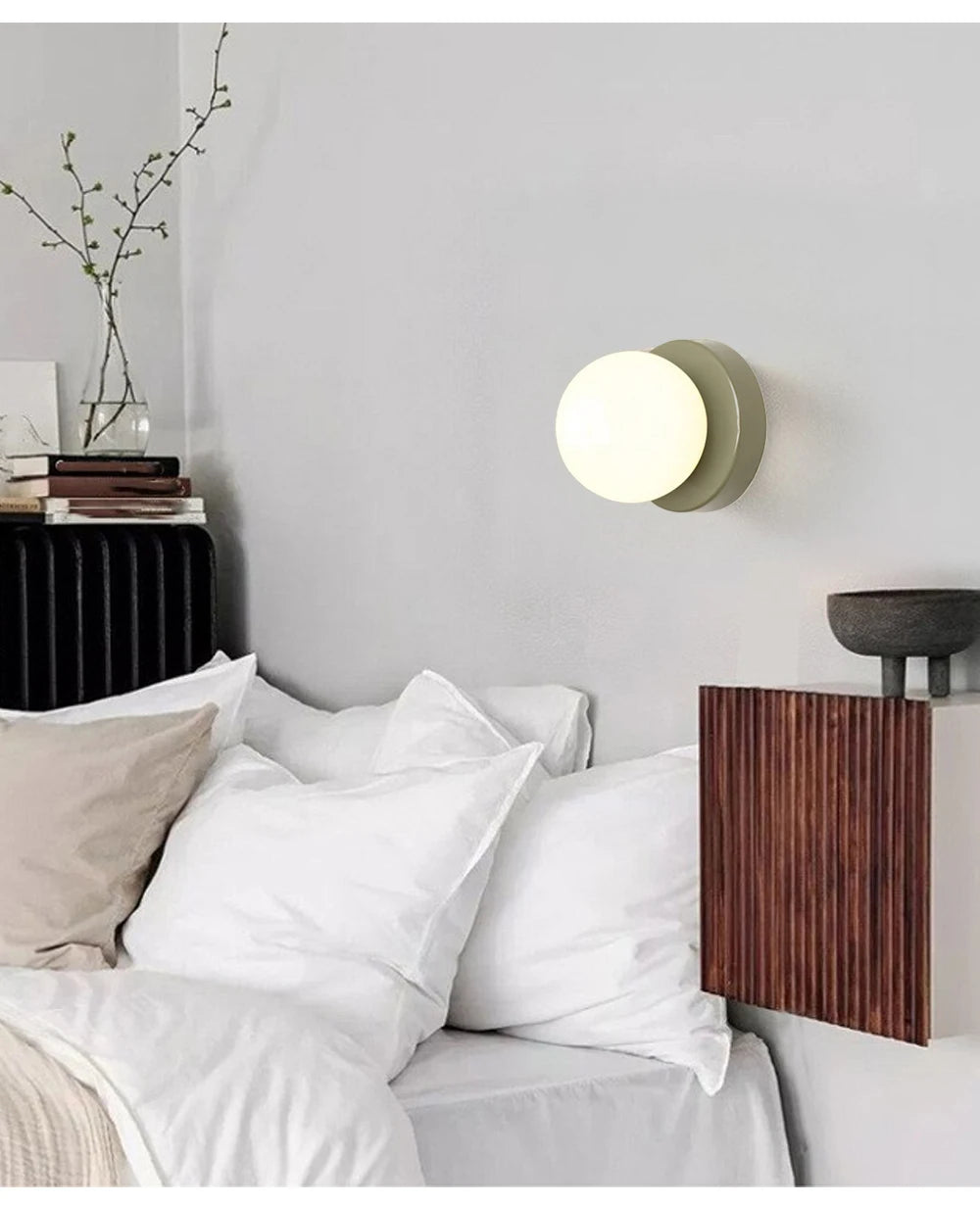 Minimalist Orb Sconce
