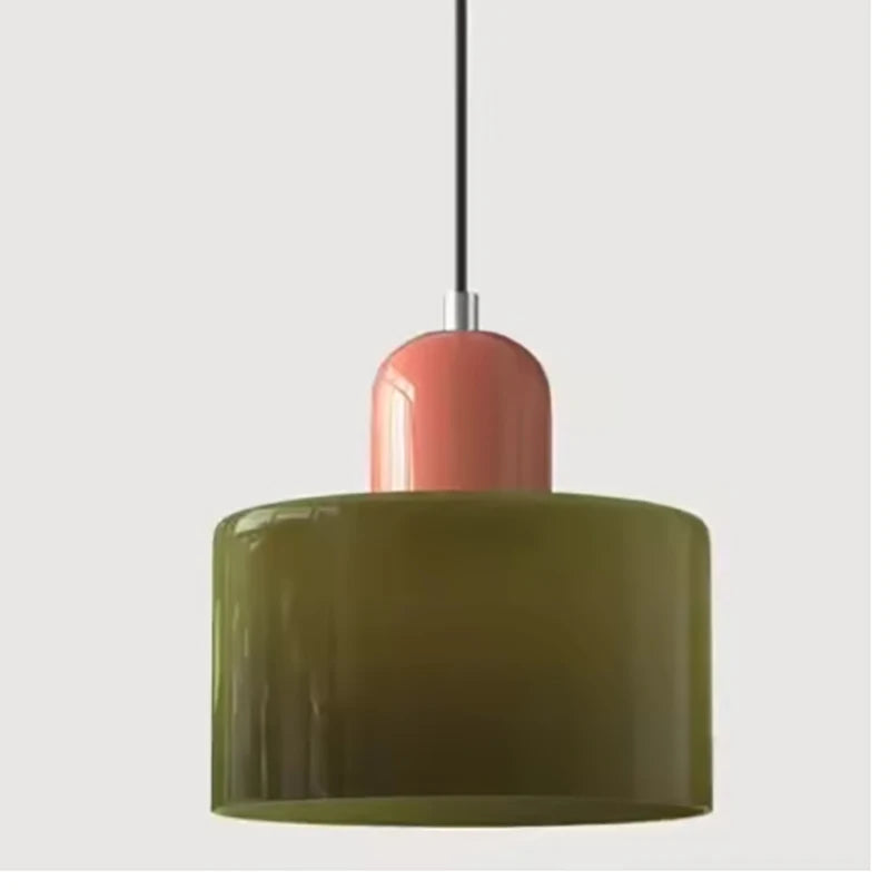 Linear Glass Pendant Light