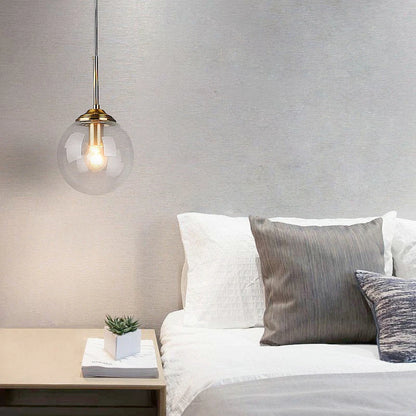 Modern Glass Cluster Pendant