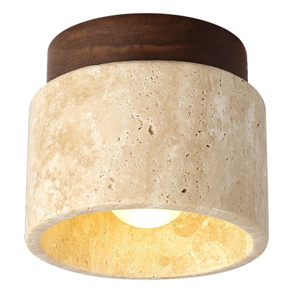 Zen Stone Ceiling Light