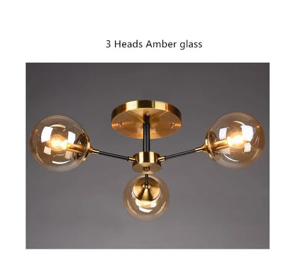 OrbaLux™ Glass Chandelier