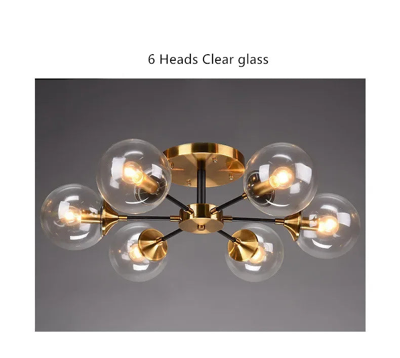 OrbaLux™ Glass Chandelier