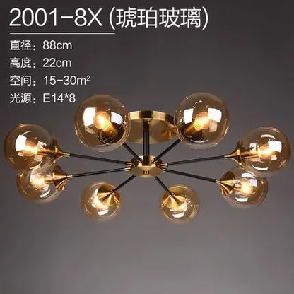 OrbaLux™ Glass Chandelier