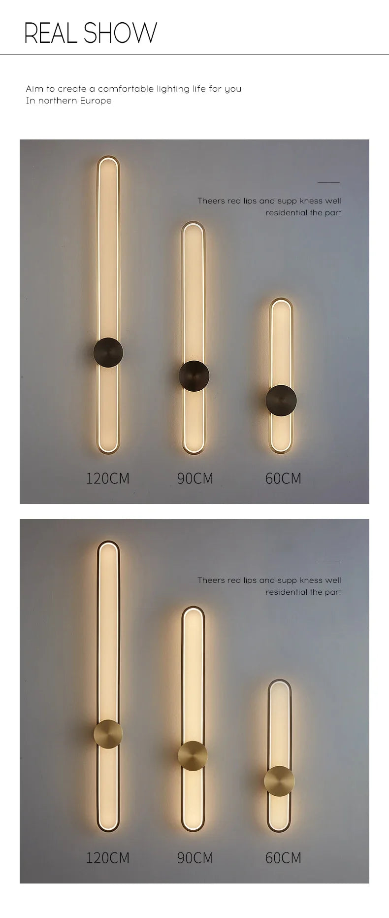 AuraLine™ Modern Wall Sconce