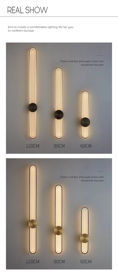AuraLine™ Modern Wall Sconce