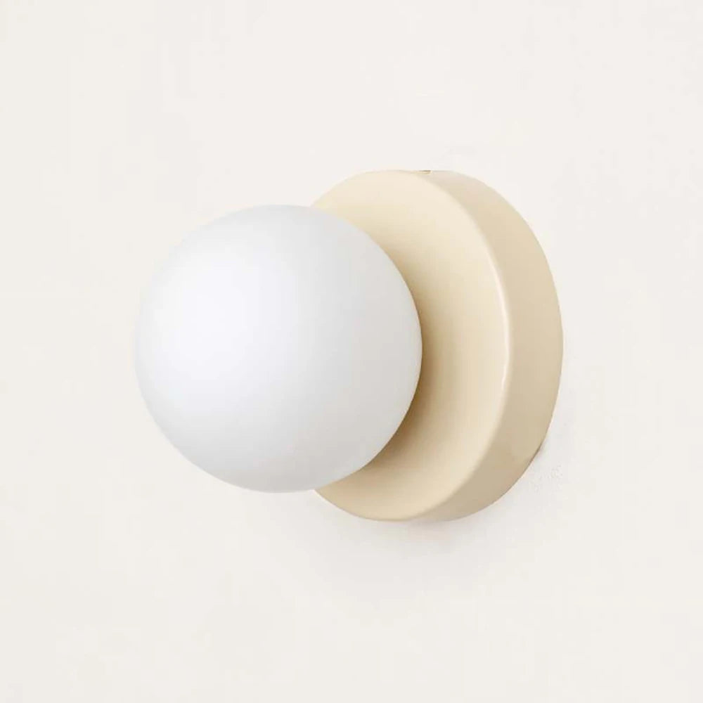 Minimalist Orb Sconce