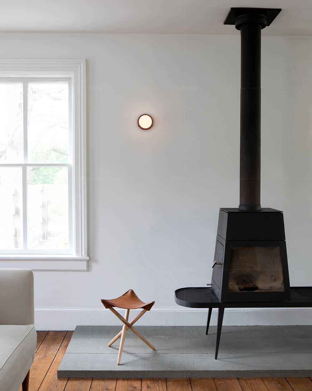 Minimalist Orb Sconce