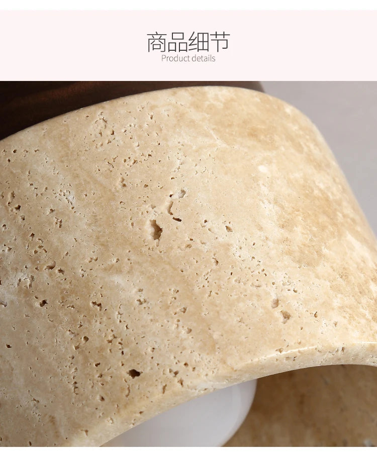 Zen Stone Ceiling Light
