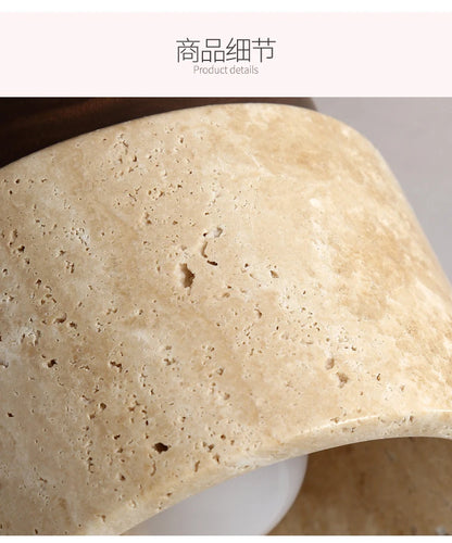 Zen Stone Ceiling Light