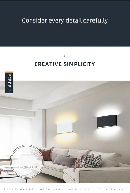 Nordic Up & Down Wall Light