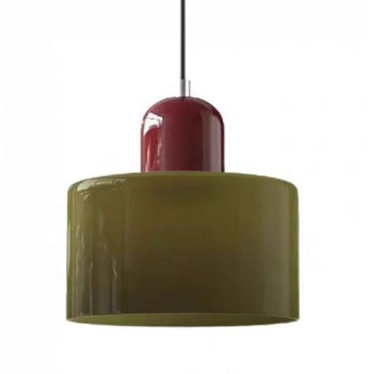 Linear Glass Pendant Light