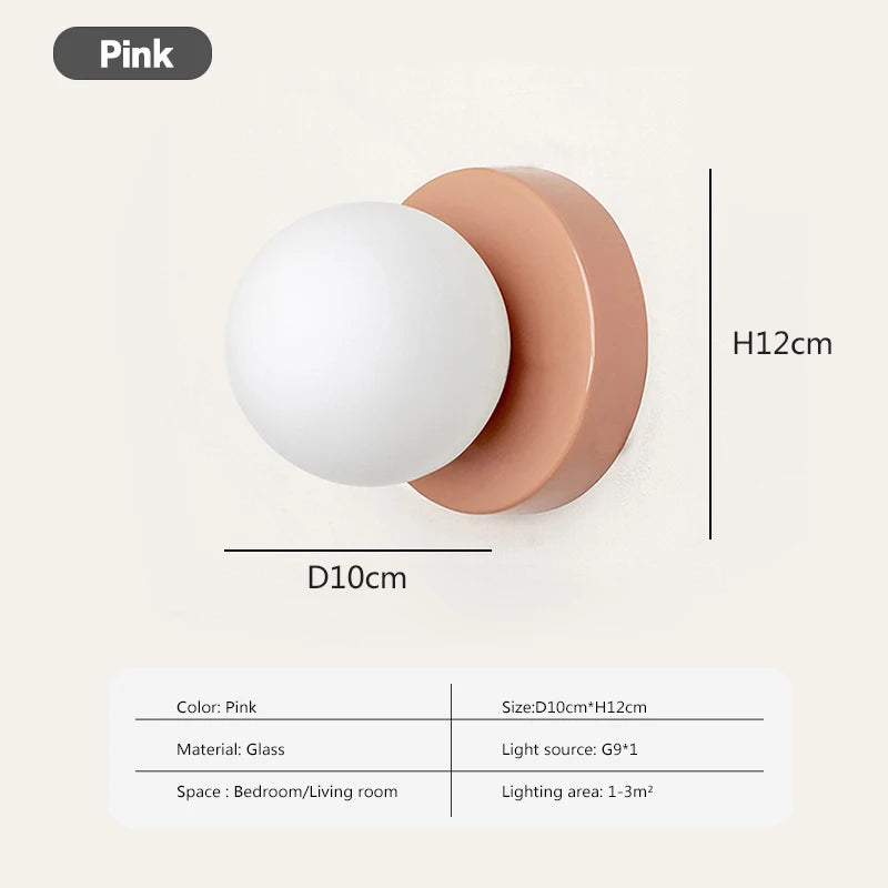 Minimalist Orb Sconce