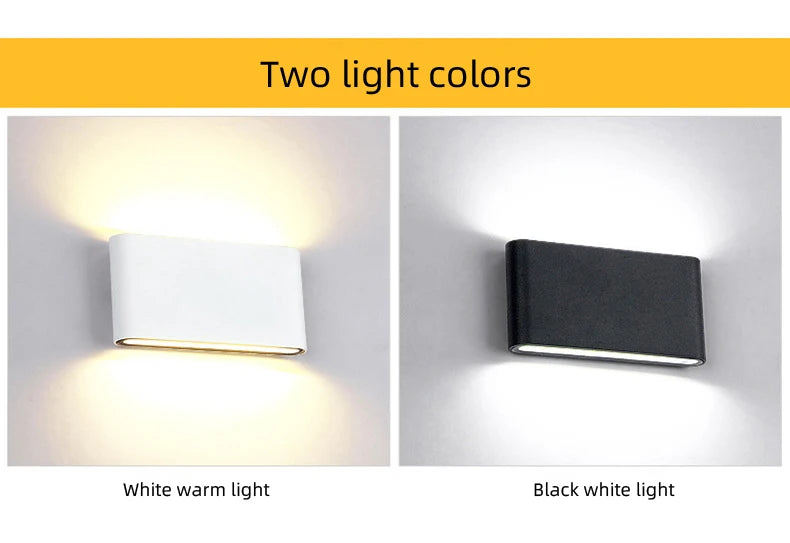 Nordic Up & Down Wall Light