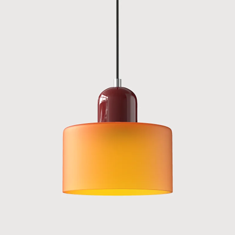 Linear Glass Pendant Light