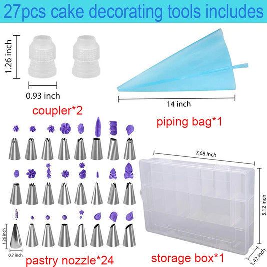 Cake Decorating Nozzle Set