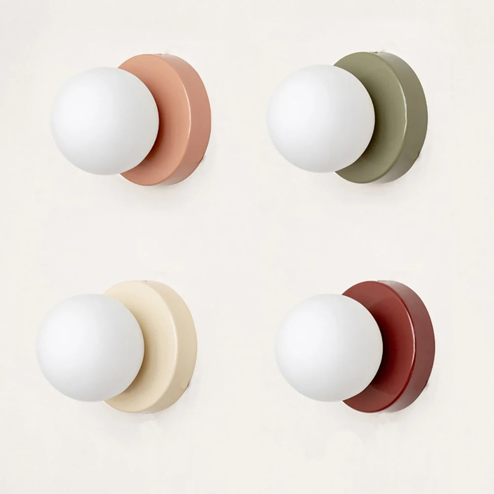 Minimalist Orb Sconce